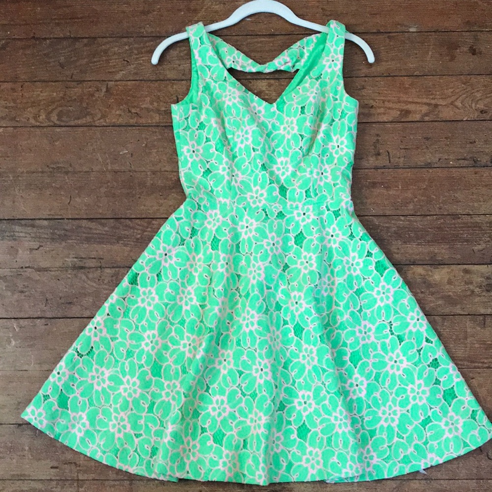 Lily Pulitzer Floral Fit & Flare Dress